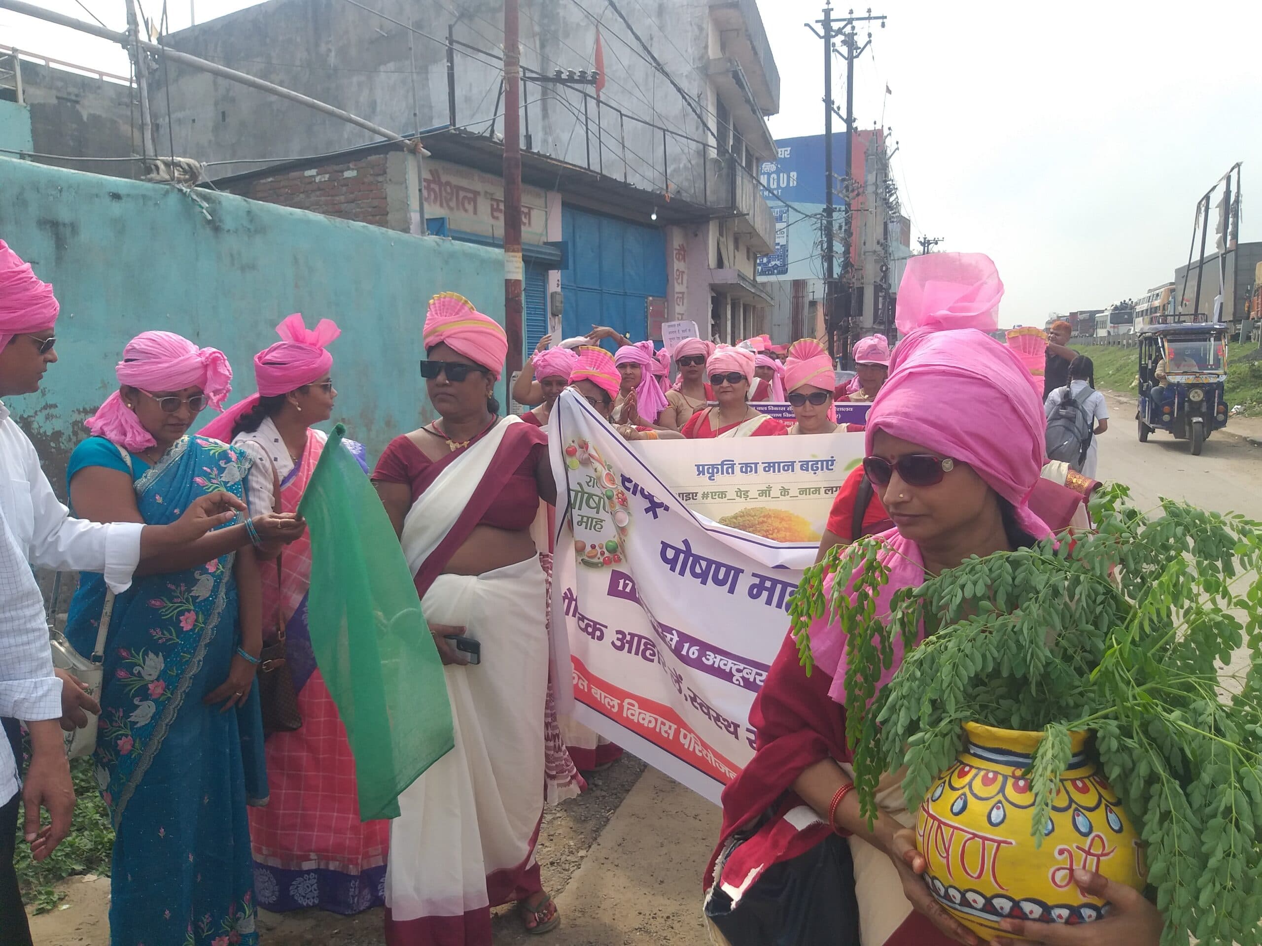 सेविका-सहायिकाओं ने निकाली जागरूकता  रैली