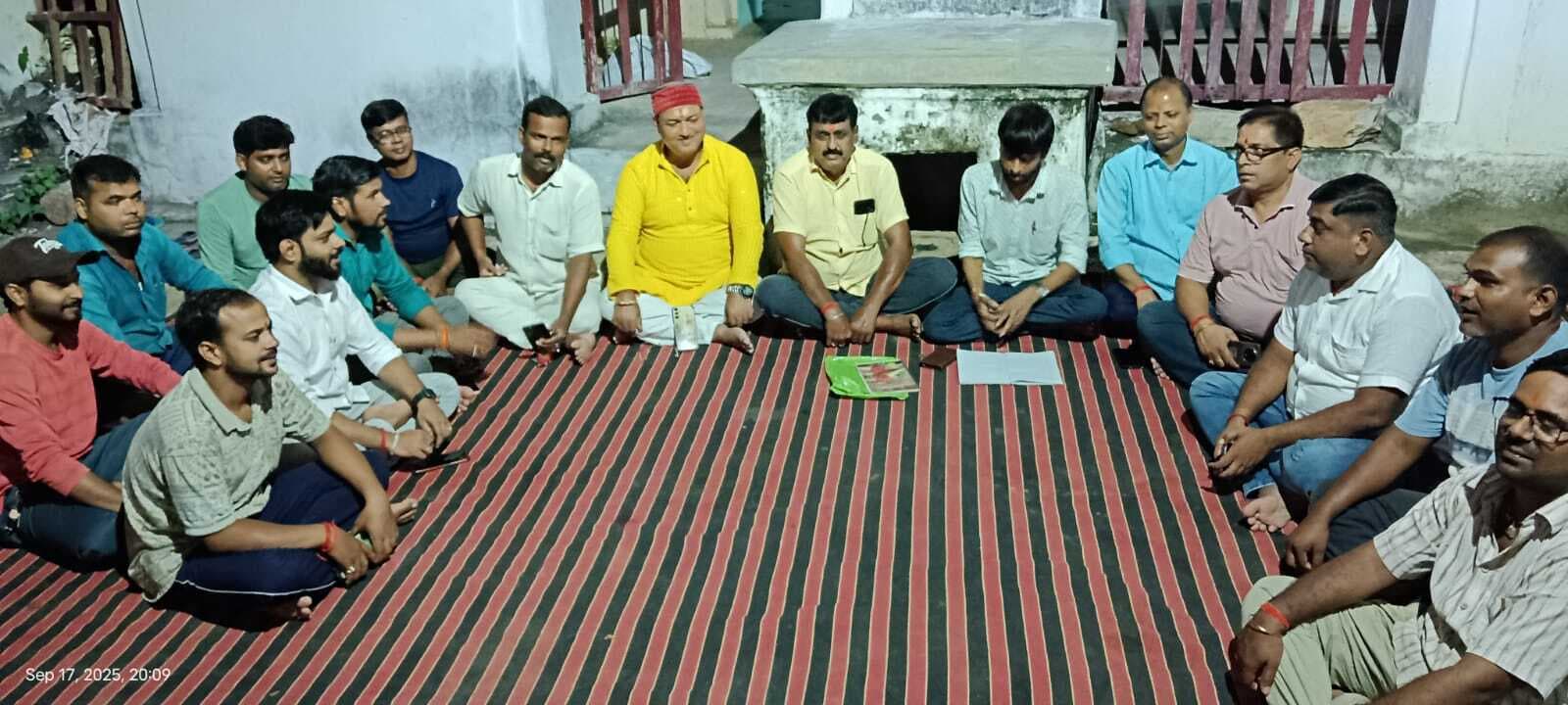 अकबरपुर में दुर्गा पूजा की तैयारी शुरू, 22 को निकलेगी कलशयात्रा