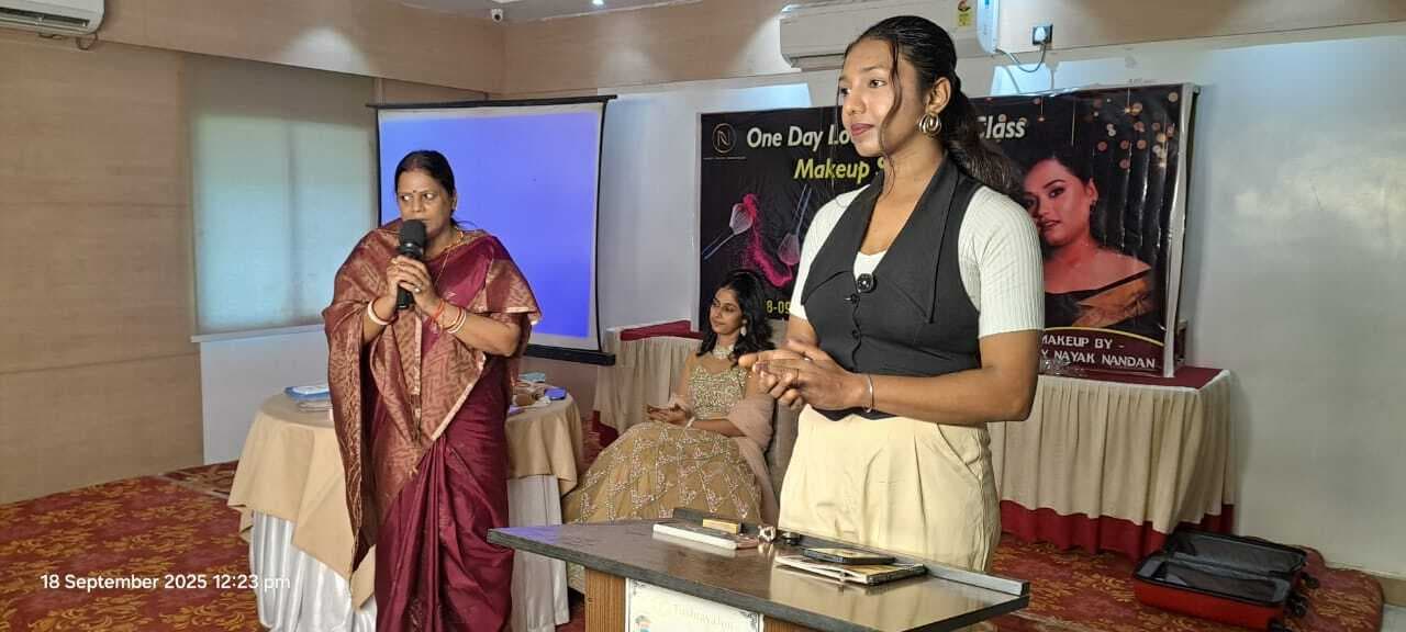 मेकअप सीख कर आत्मनिर्भर बनेंगी महिलाएं : नैंसी नायक