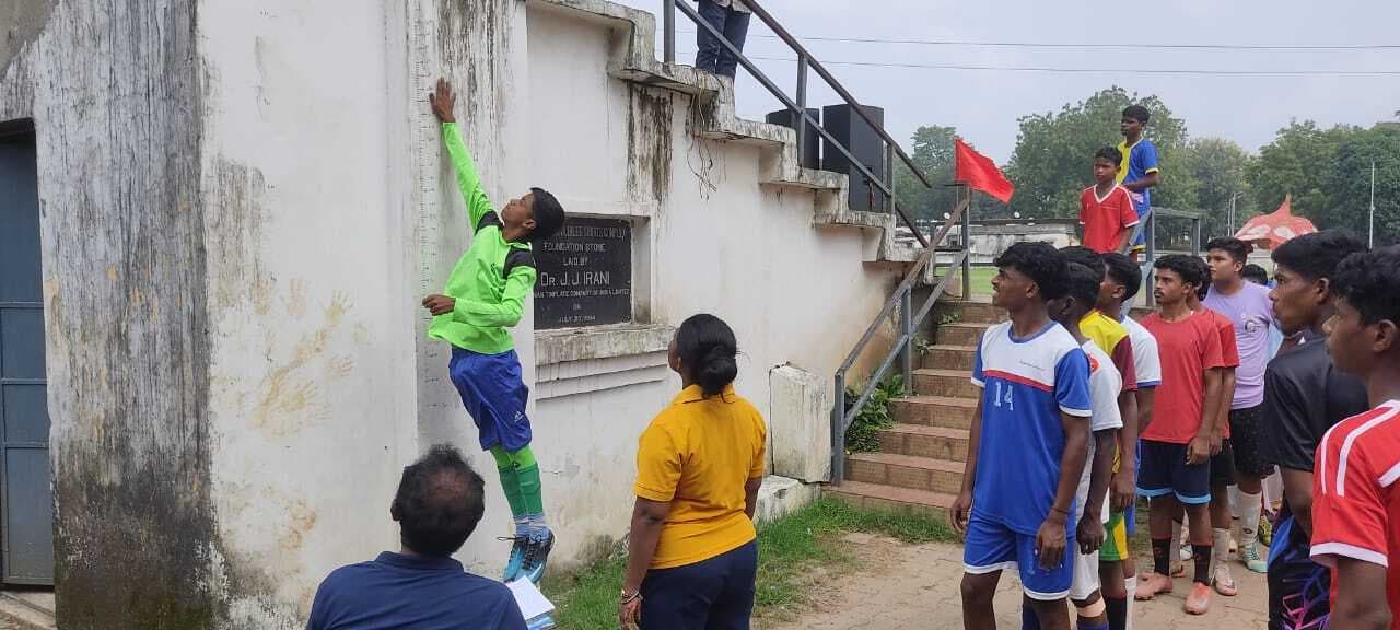 east singhbhum talent hunt competition at tinplate:  जिला स्तरीय प्रतिभा चयन प्रतियोगिता शुरू, 270 खिलाड़ी हुए शामिल