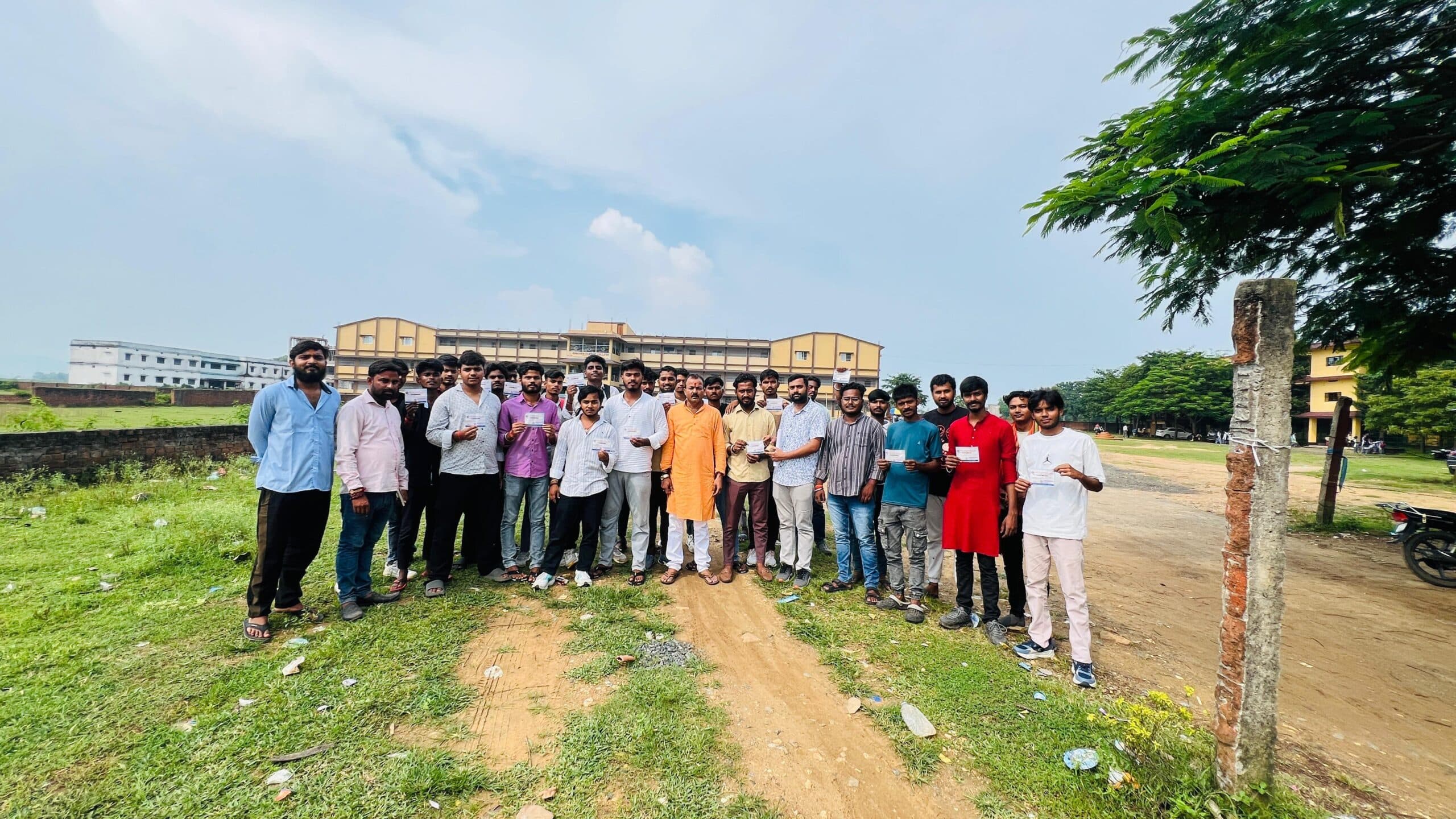 Giridih News :अभाविप घाघरा कॉलेज कमेटी का विस्तार