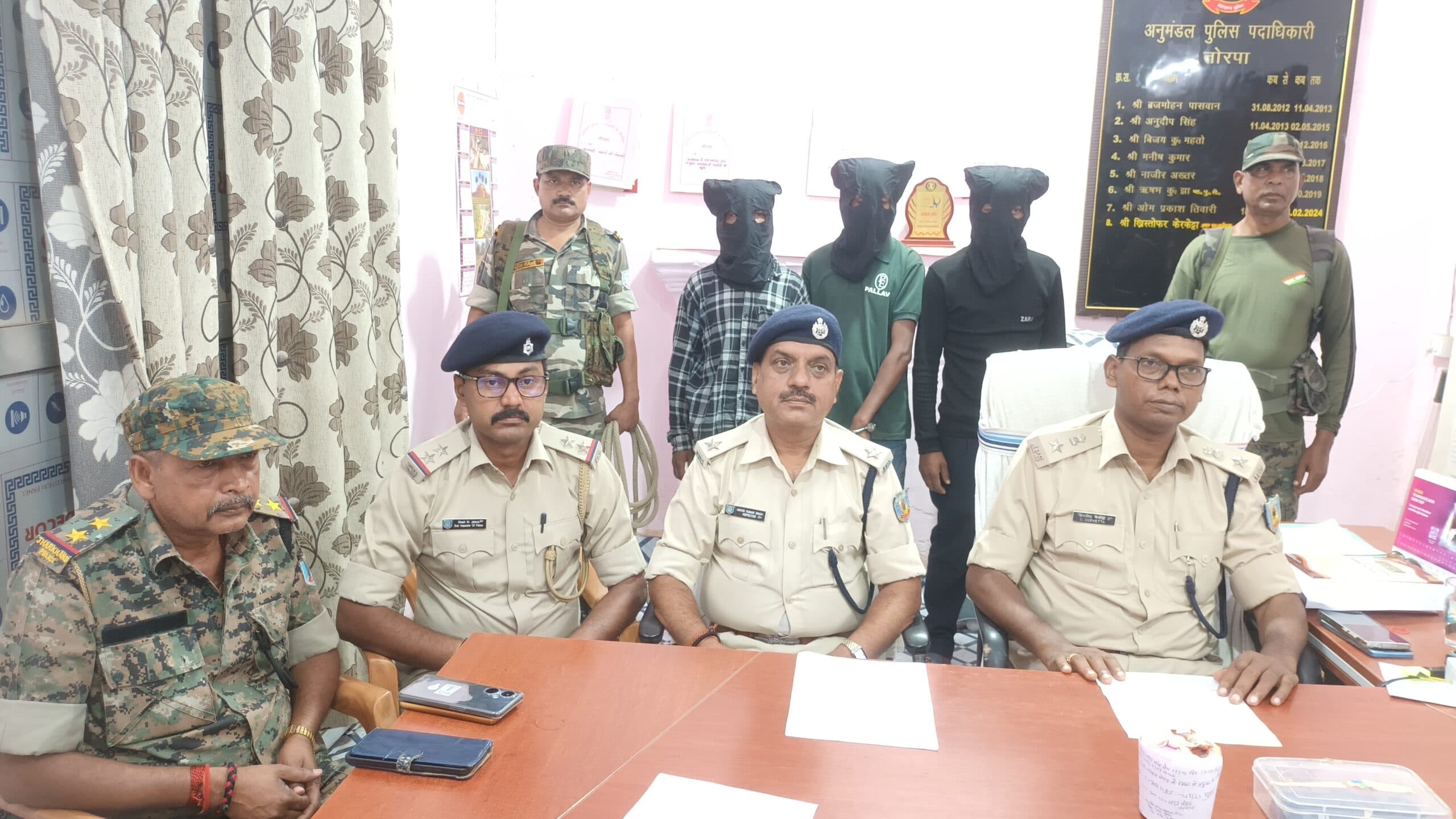 पास्कल हत्याकांड का खुलासा, तीन को जेल