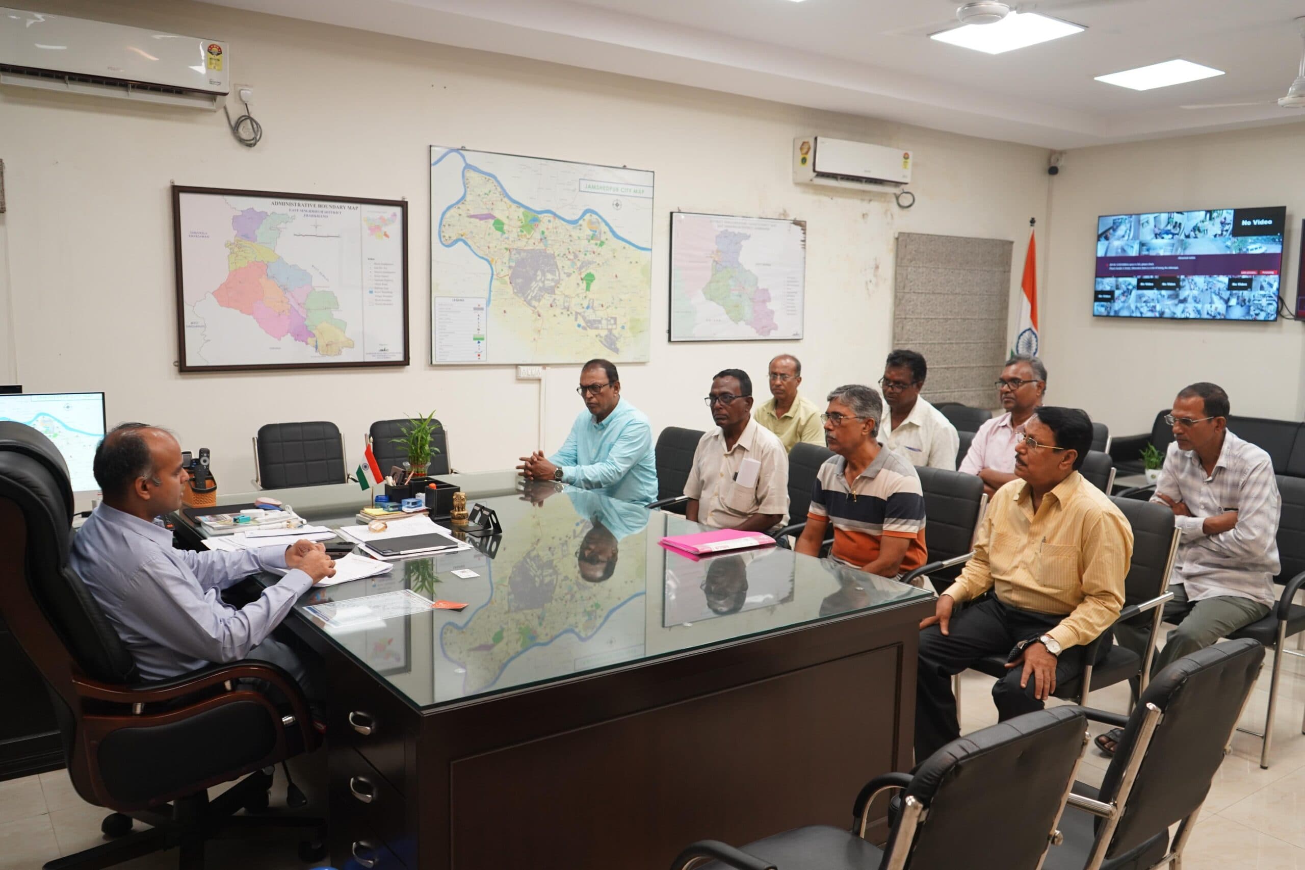 Jamshedpur news. सरना स्थल को अतिक्रमण मुक्त कराने के लिए उपायुक्त ने दिये आदेश