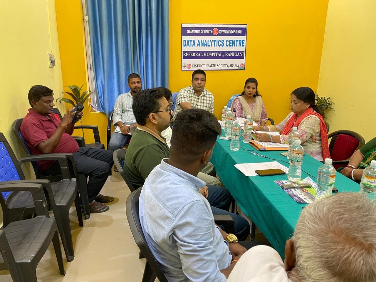 रोगी कल्याण समिति की हुई बैठक