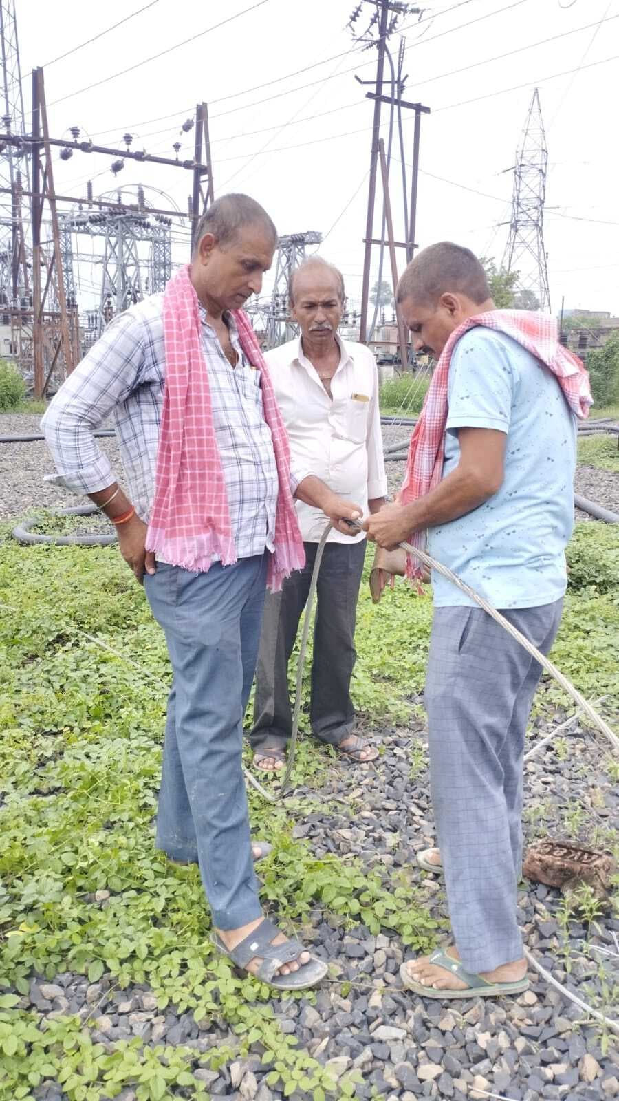 Samastipur News:ई-पावर हाउस : 33 केवीए तार जोड़ने में लगे सवा दो घंटे