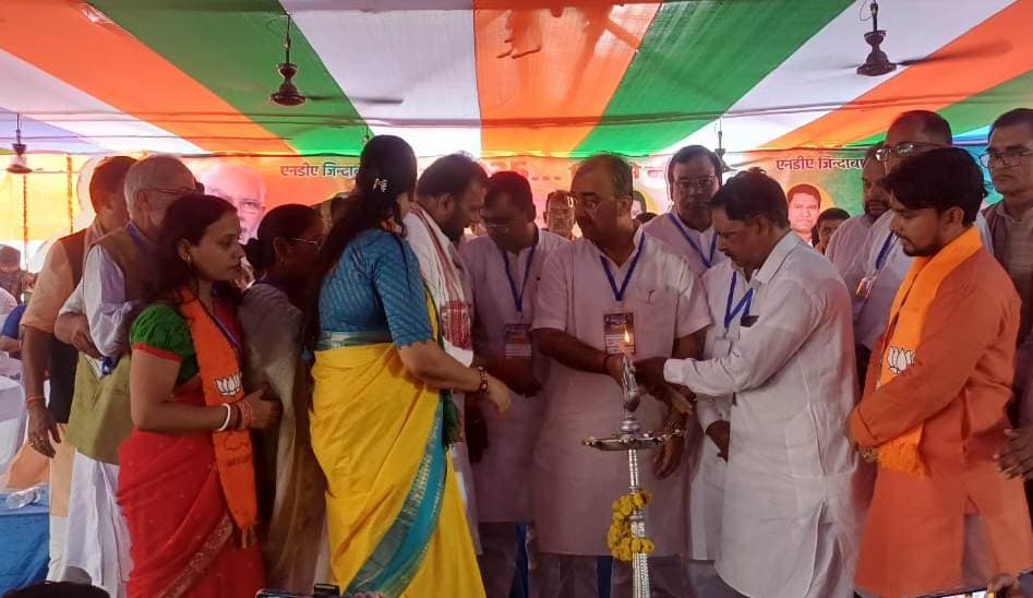 डबल इंजन की सरकार ने बिहार के हर क्षेत्र में विकास किया : मंगल पांडेय