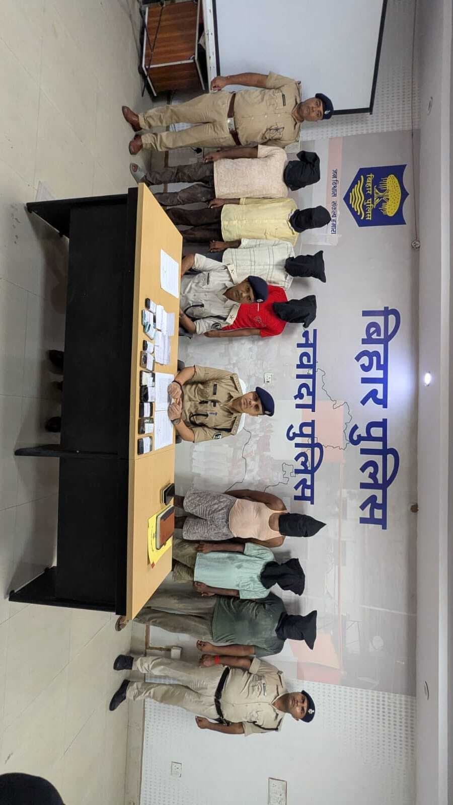 सात साइबर अपराधी गिरफ्तार