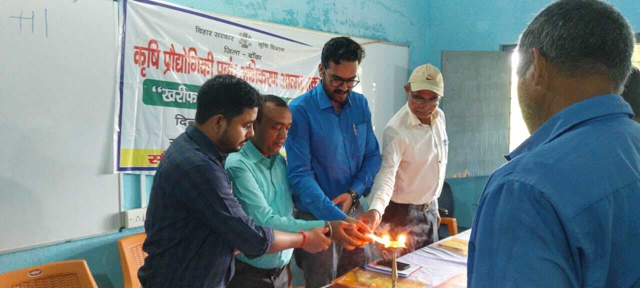 किसान गोष्ठी में मोटा अनाज के पैदावार को लेकर किया प्रेरित