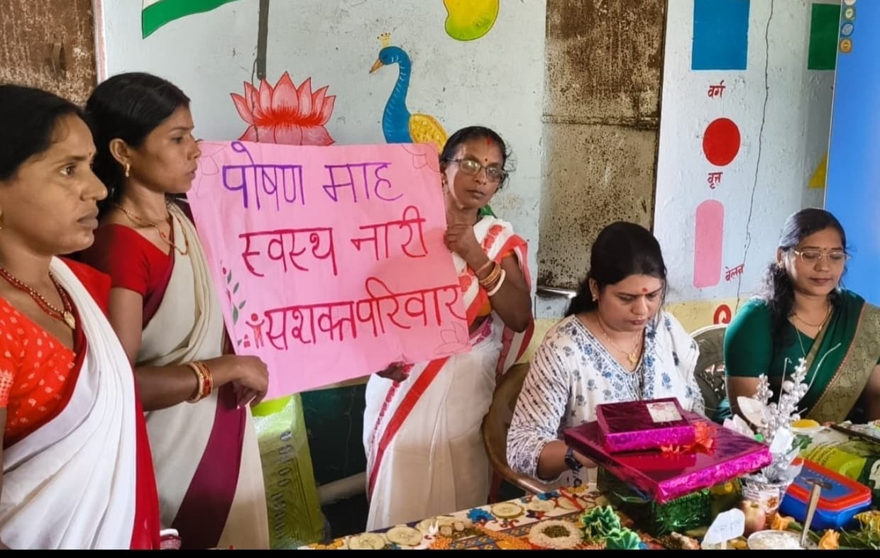 पोषण माह का हुआ शुभारंभ, 16 अक्तूबर तक चलेगा कार्यक्रम