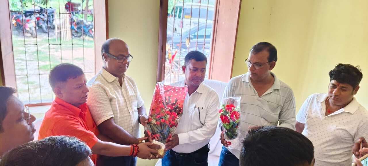 नये पीओ का किया स्वागत व पुराने को दी विदाई