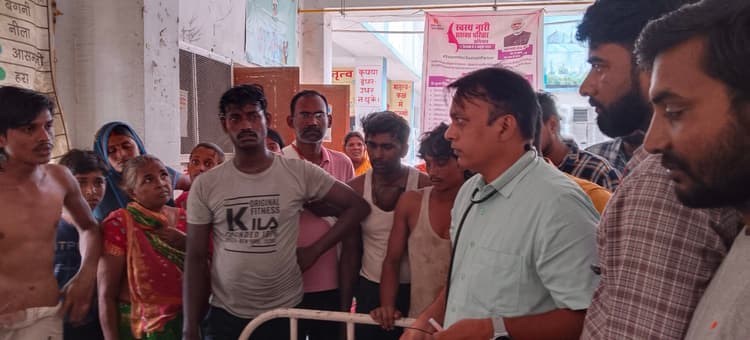 Motihari: नदी में डूब रहे युवकों को बचाने गये वृद्ध की मौत