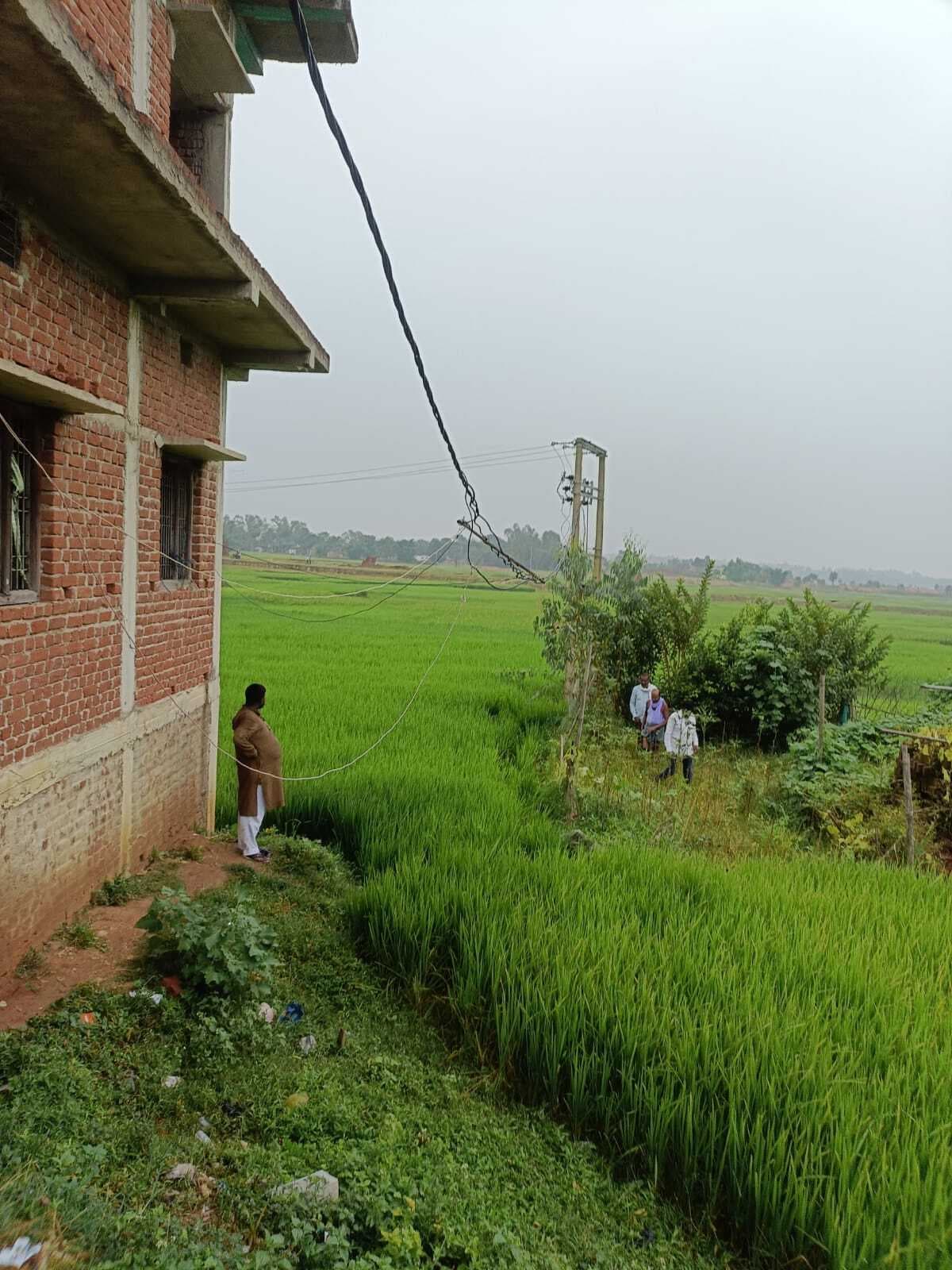 Giridih News :करंट से हुई युवक की मौत, गांव में मातम