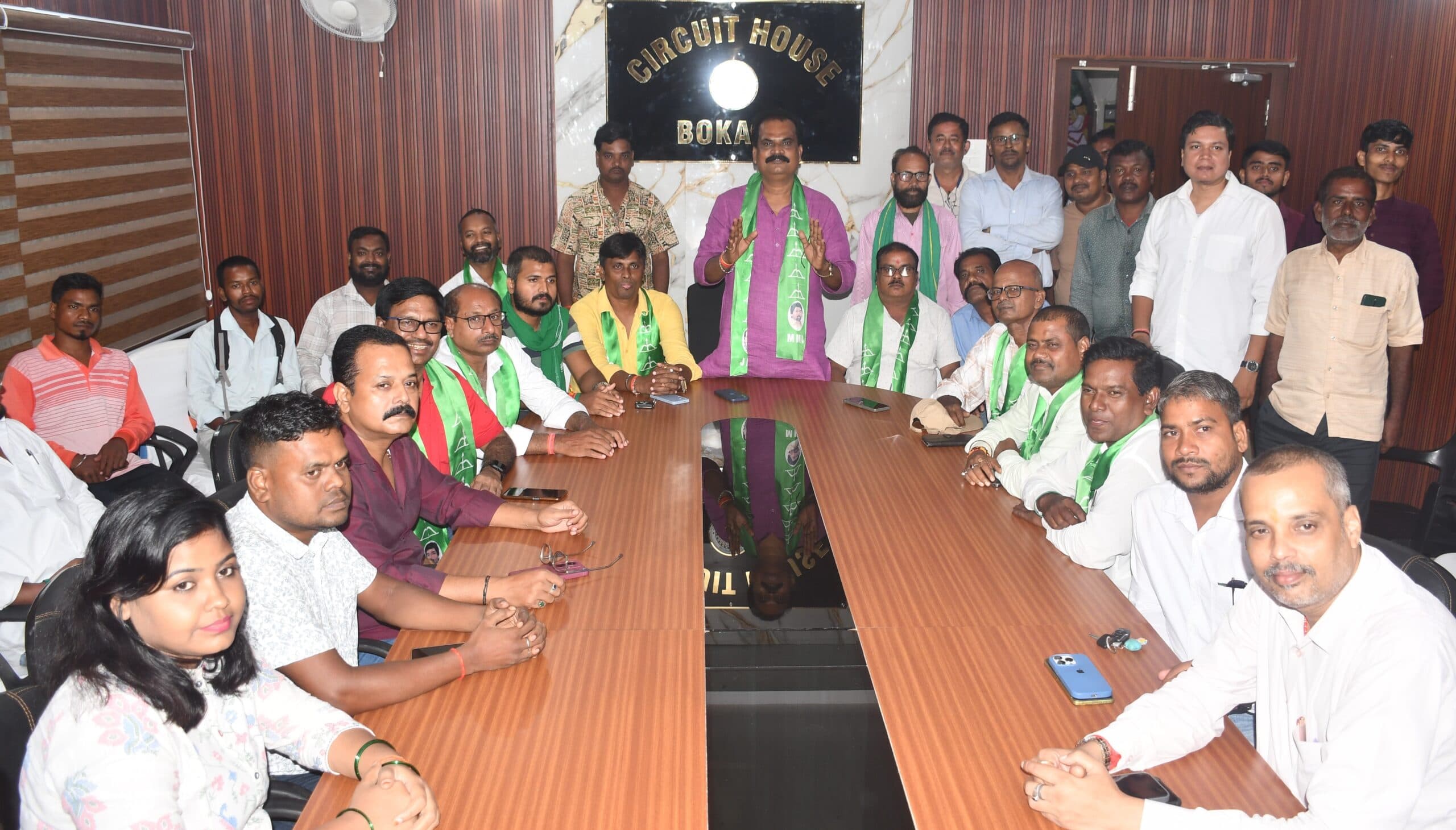 Bokaro News : झारखंड व विस्थापित विरोधी है बीएसएल प्रबंधन : अध्यक्ष