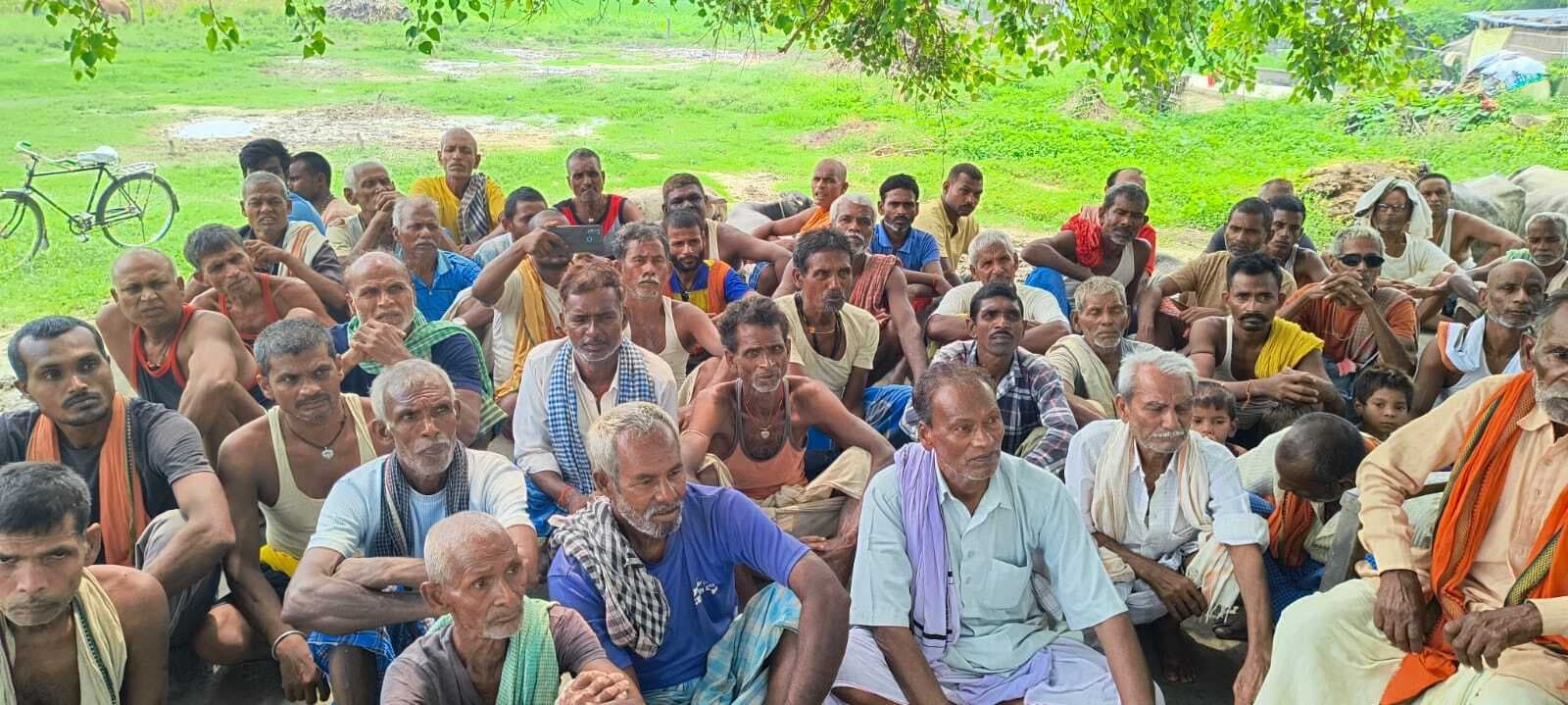 पांच डिसमिल जमीन की मांग को लेकर अंचल कार्यालय का किया जाएगा घेराव