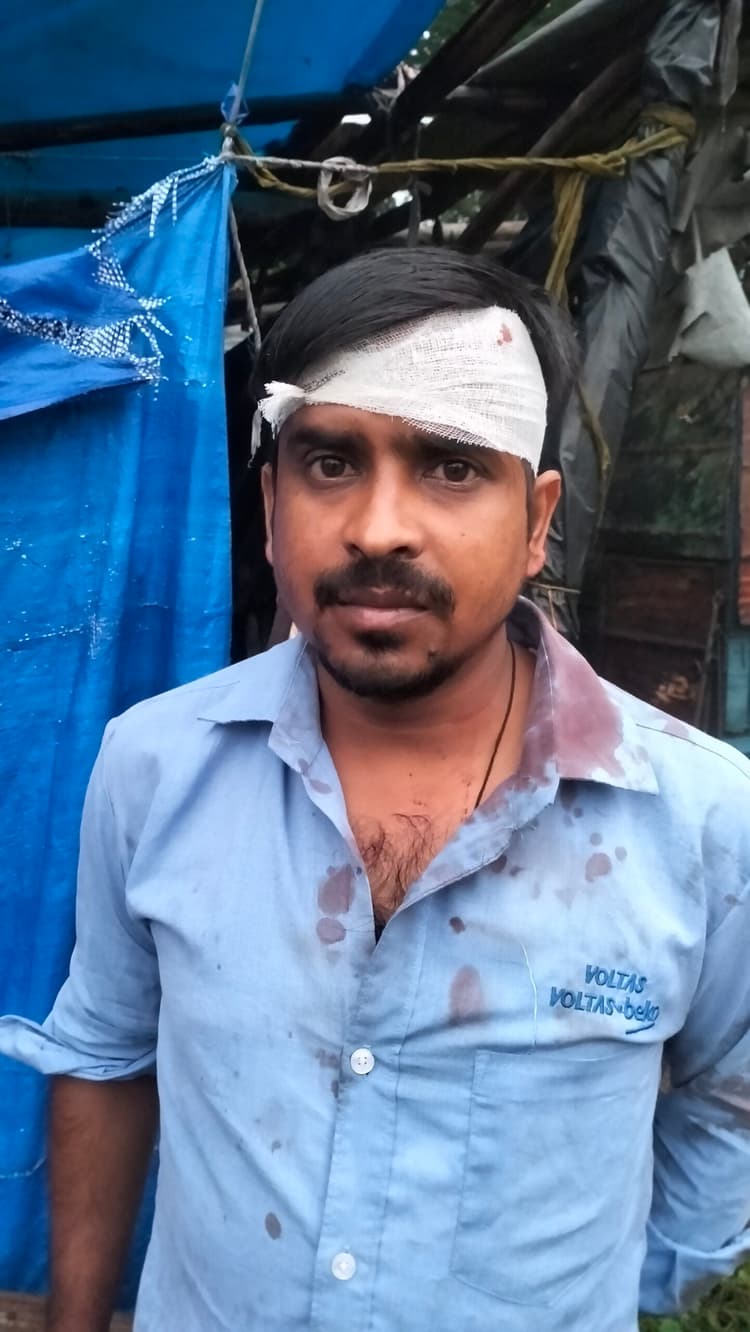 Dhanbad News : पारिवारिक विवाद में चाचा को चाकू मार कर किया घायल