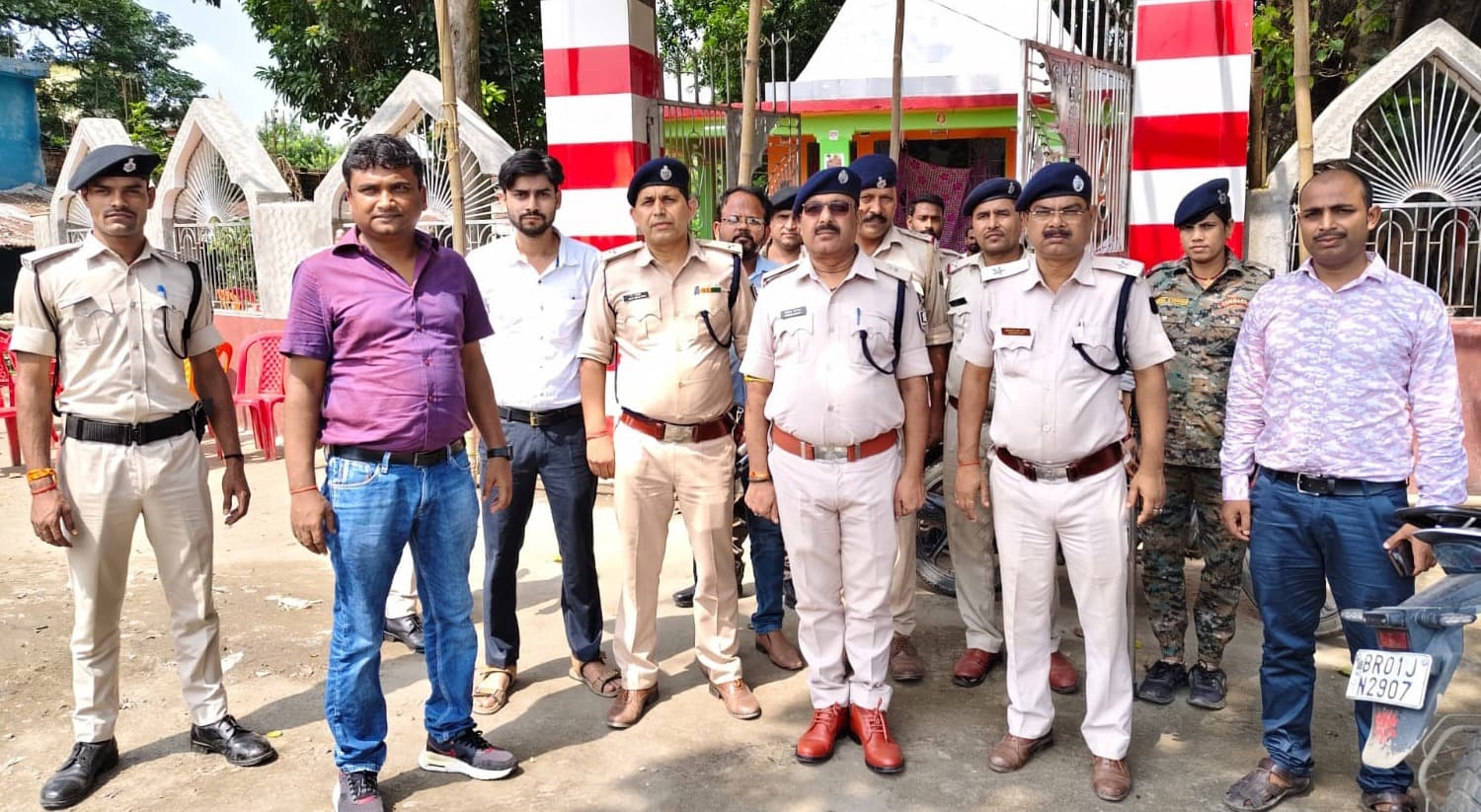 मजगामा हाट में स्थिति सामान्य, एसपी ने की अफवाहों से बचने की अपील