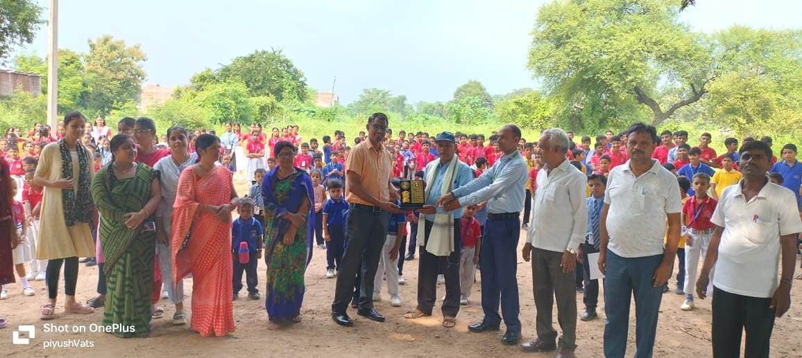 बाल विकास विद्यालय अंबा में स्वच्छता अभियान को लेकर बच्चों को किया गया जागरूक