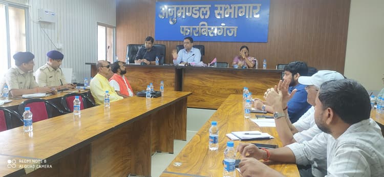 दुर्गा पूजा में डीजे पर पूर्ण प्रतिबंध: एसडीओ