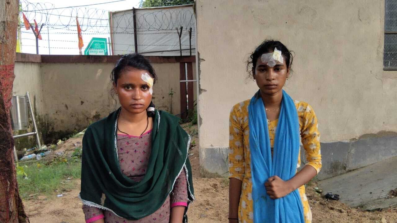 गाली देने से मना करने पर मां व बेटी को पीटकर किया जख्मी