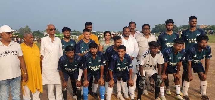 फुटबॉल के फाइनल में एनसी बरदह ने सुजावलपुर को 2-0 से किया पराजित