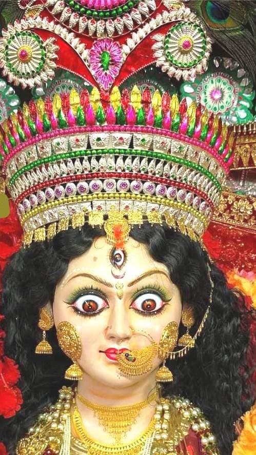 Bhagalpur news अजगैवीनगरी का बड़ी दुर्गा स्थान में 283 वर्षों से हो रही है मां की पूजा