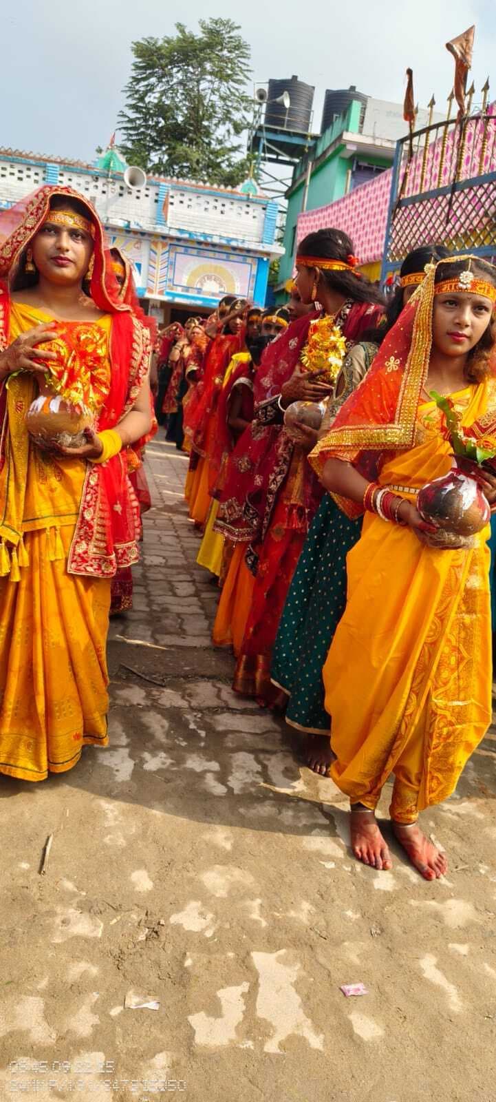 151 कुमारी कन्याओं ने कलश यात्रा में लिया हिस्सा