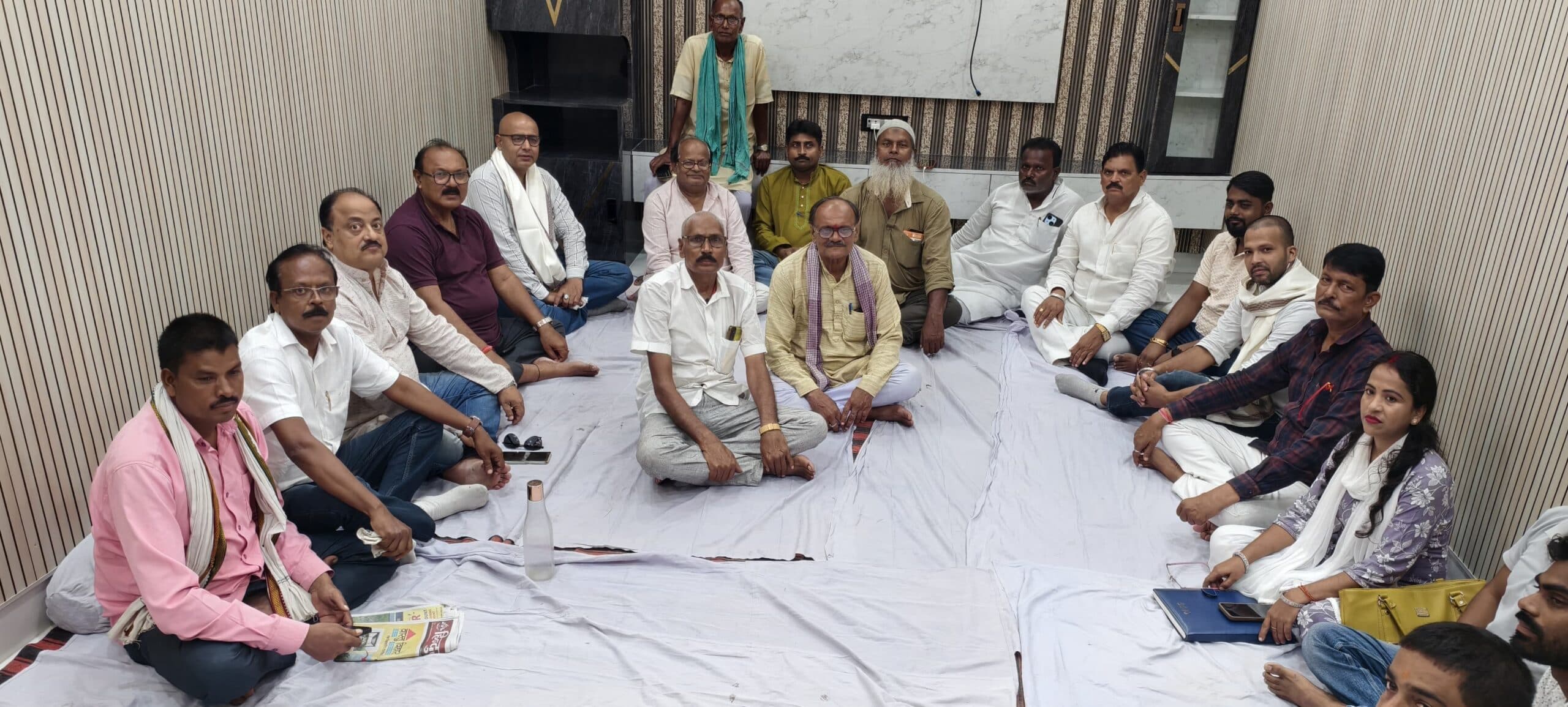 बूथ स्तर पर पार्टी को मजबूत करने का निर्णय