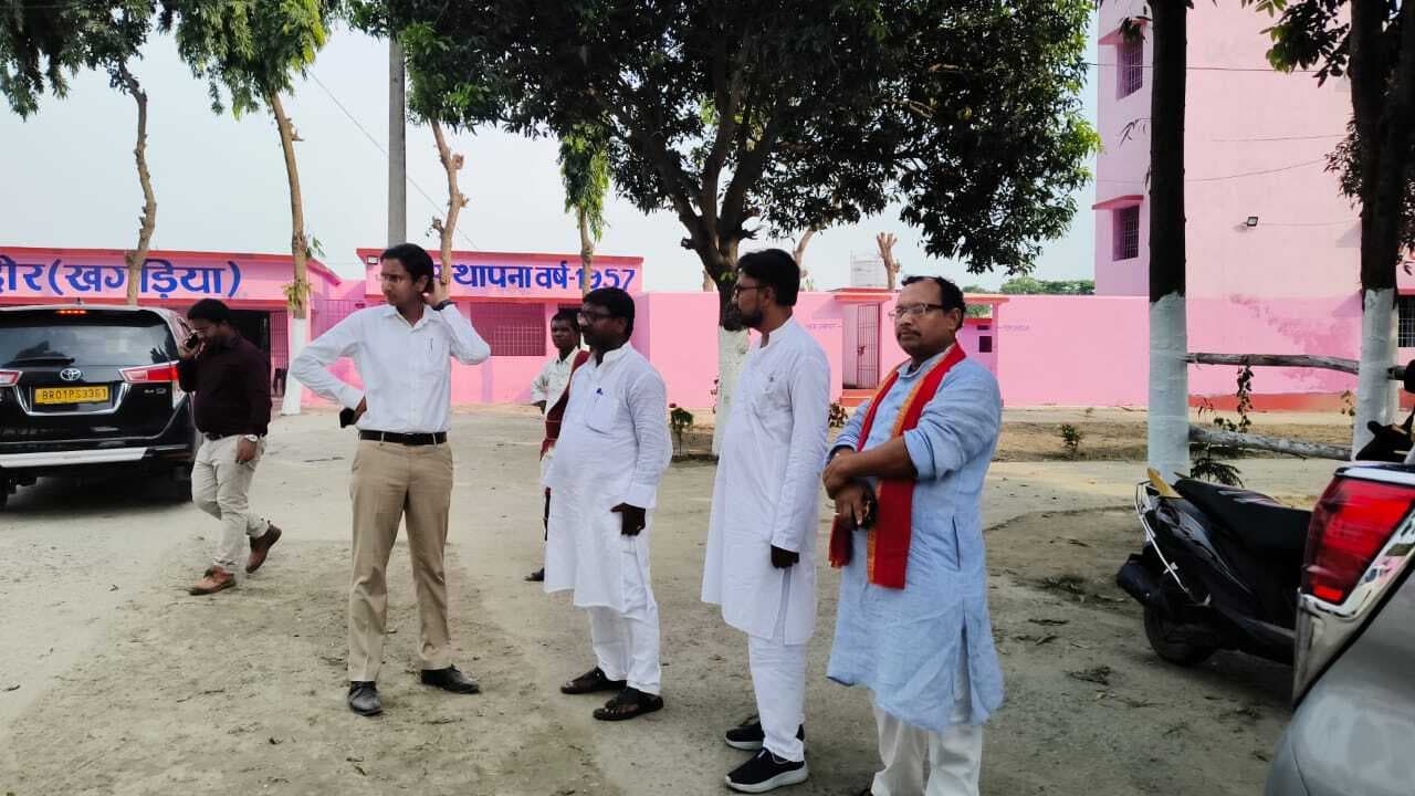 सीएम के कार्यक्रम को ले डीडीसी व जदयू जिलाध्यक्ष ने लिया जायजा