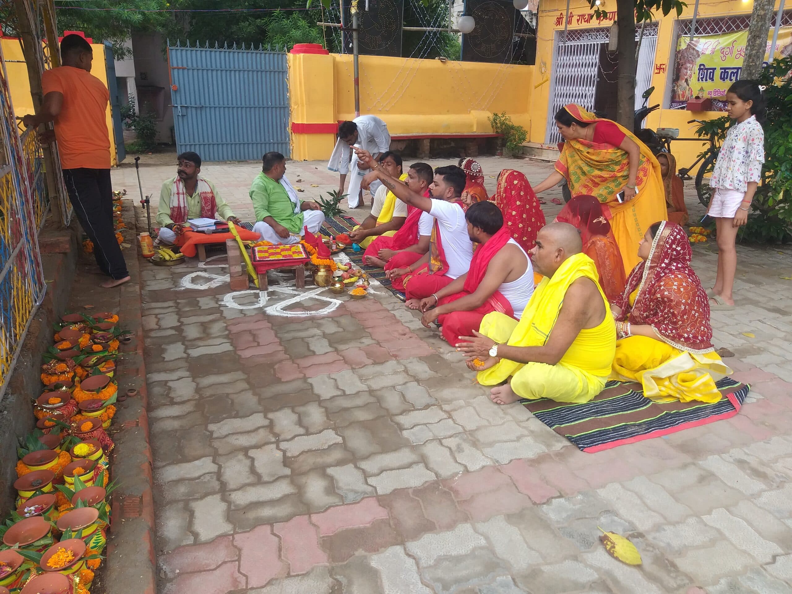 रुद्र महायज्ञ के दूसरे दिन पंचांग पूजा के साथ हुई शुरूआत