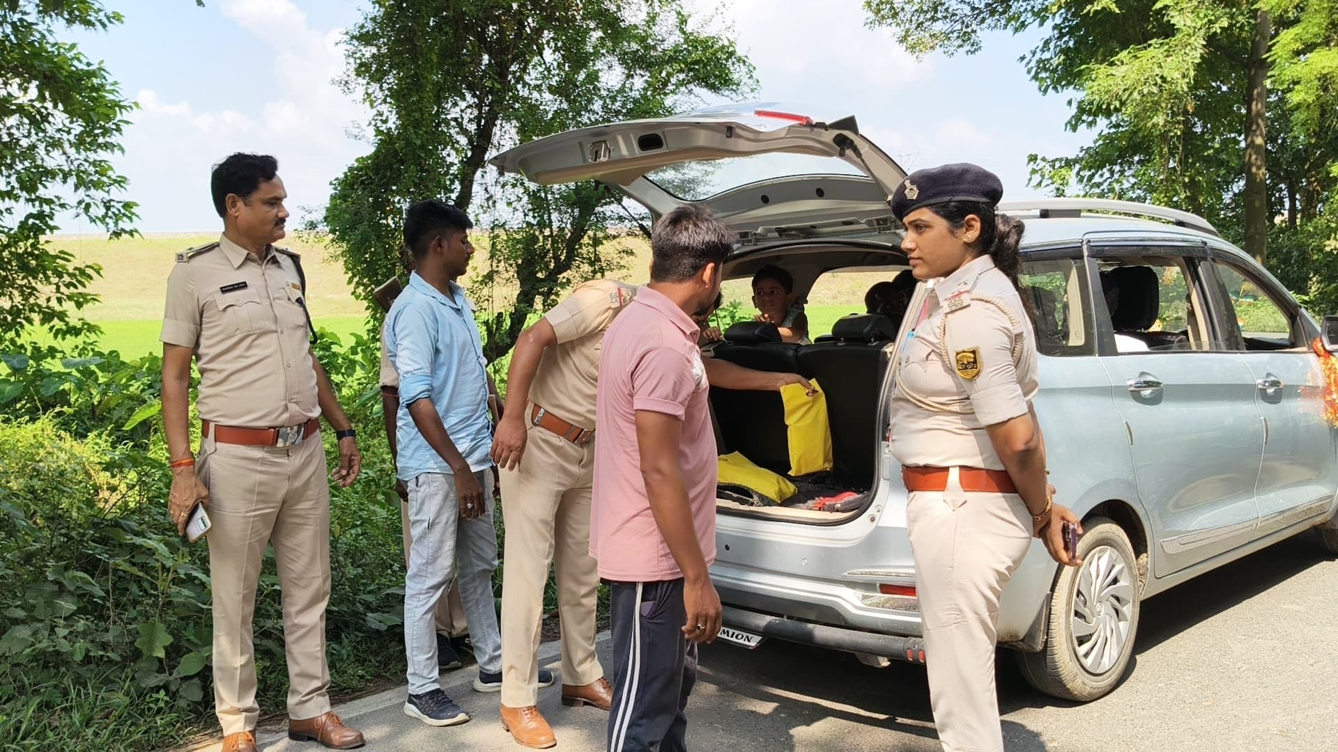 विस चुनाव से पहले पुलिस सक्रिय, पिपरा में सघन जांच वाहन अभियान शुरू