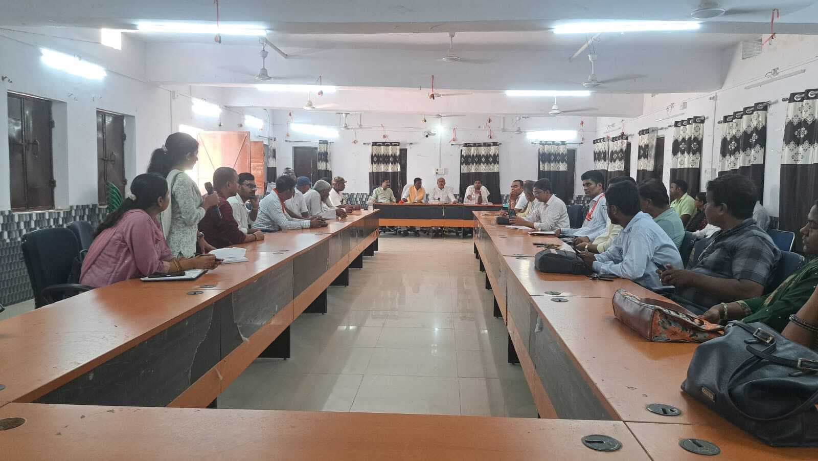 बीसी सूत्री बैठक में निर्दोष लोगों पर थाने में होता है प्राथमिकी का उठा मुद्दा