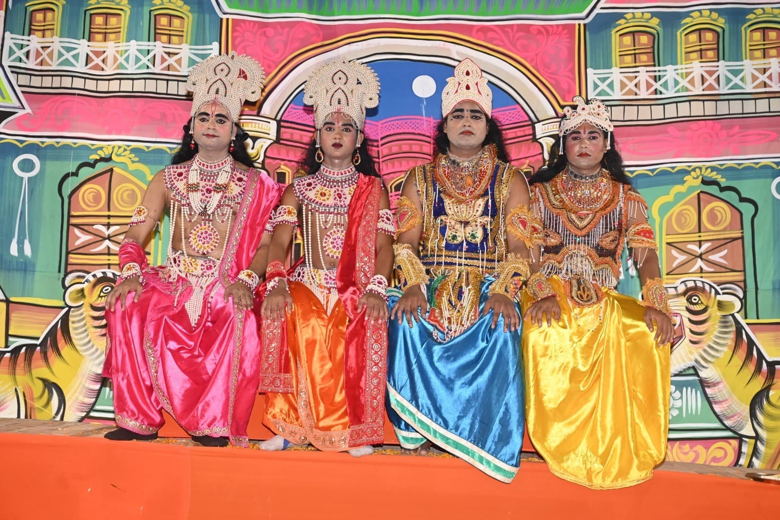 रामलीला के दूसरे दिन मुनि आगमन के साथ ताड़का, मारीच व सुबाहु का हुआ वध