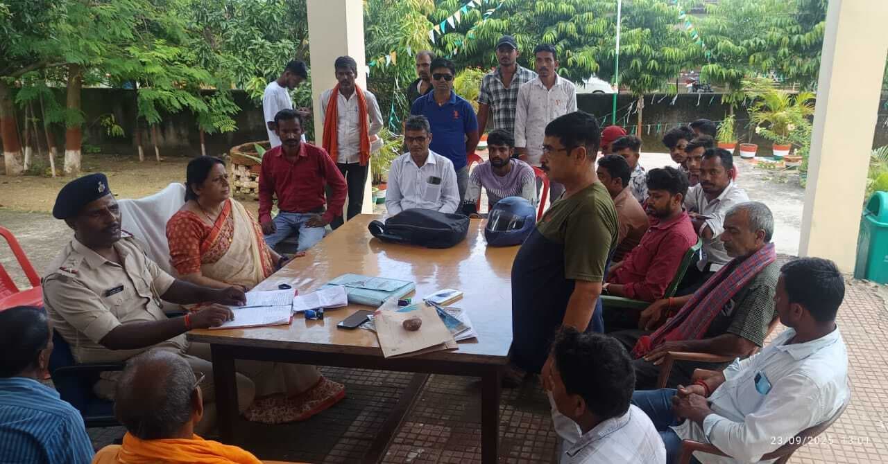 जयपुर थाना में 21 लोगों ने भरा बांड