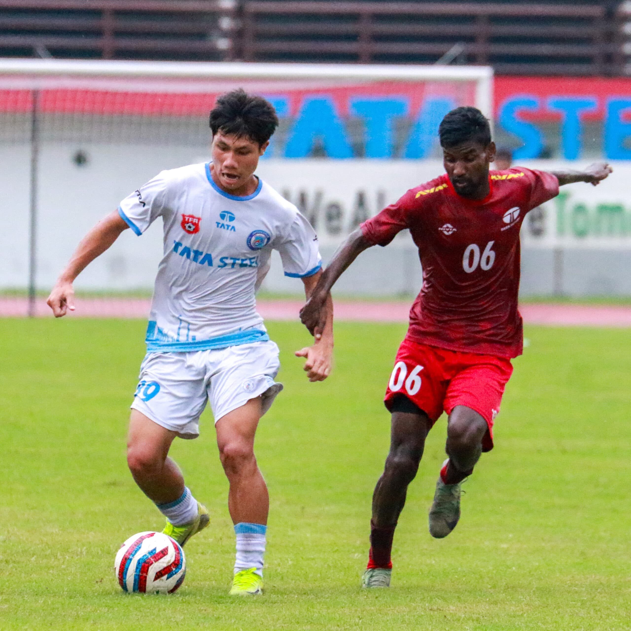 Jfc vs tata motors jsa premier division match : ड्रॉ के साथ जेएफसी रिजर्व व टाटा मोटर्स की टीम सेमीफाइनल में