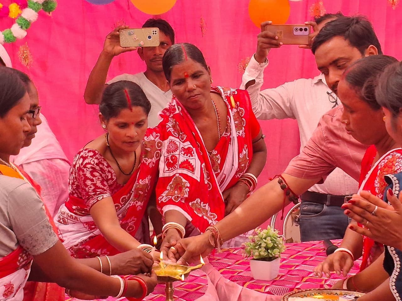 जीविका की आमसभा में प्रस्तुत किया सालभर का लेखा-जोखा