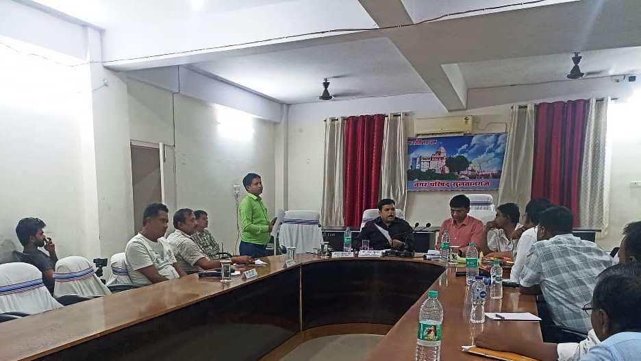 Bhagalpur news नप की स्टैंडिंग कमेटी की बैठक में 36 परियोजनाओं को मिली हरी झंडी