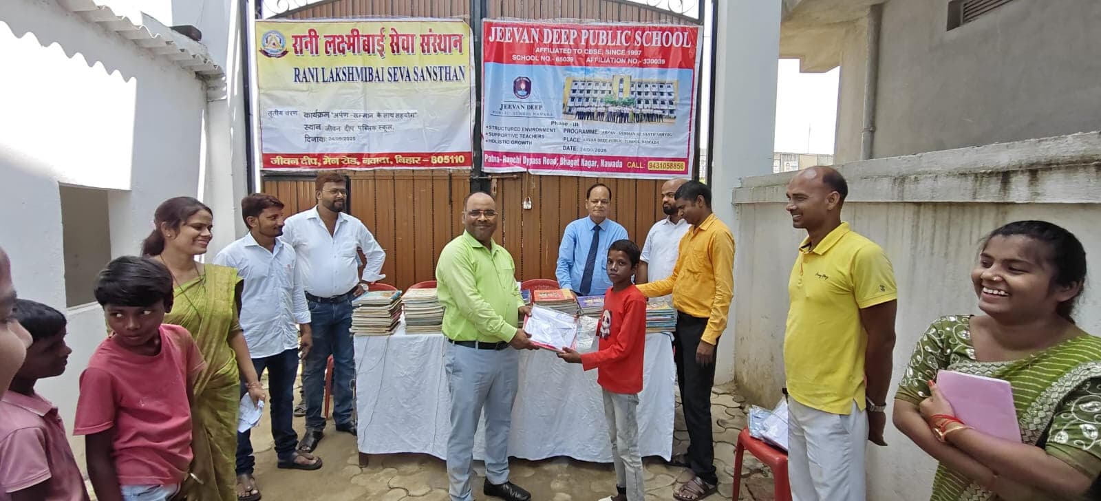 अर्पण-सम्मान के साथ सहयोग का तृतीय चरण का किया आयोजन