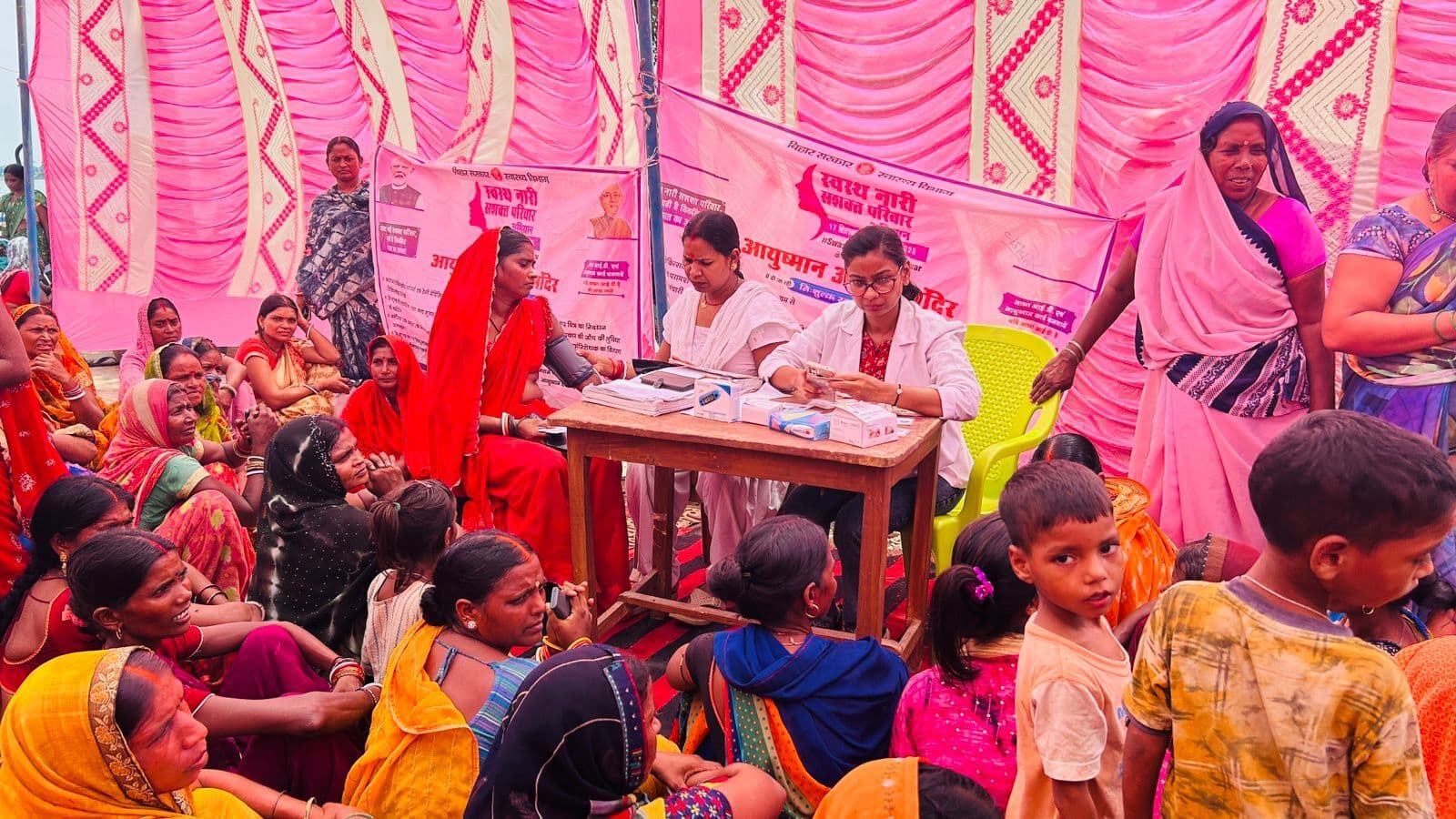 स्वस्थ नारी सशक्त परिवार अभियान के तहत 8615 मरीजों का उपचार