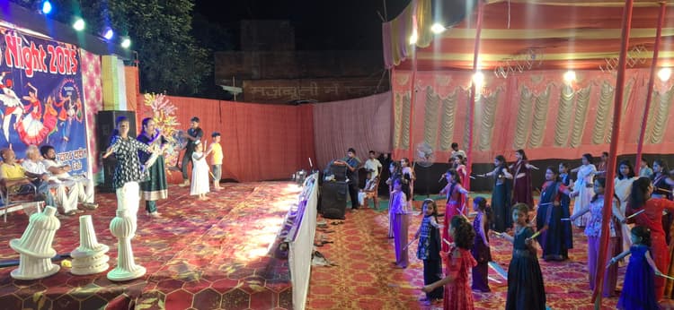 अमरपुर में नि:शुल्क डांडिया नृत्य प्रशिक्षण आरंभ