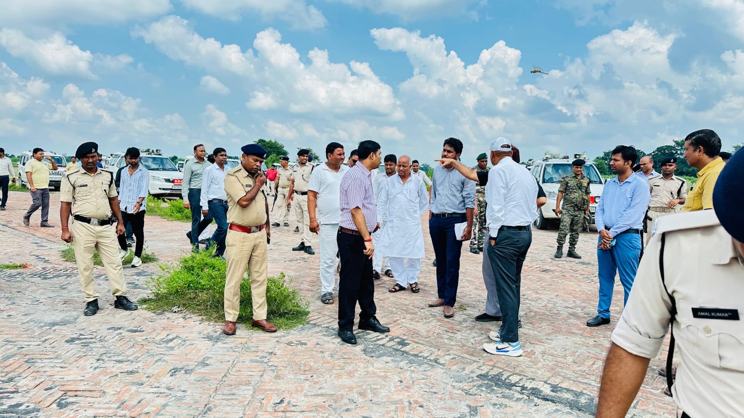 सीएम के संभावित दौरे को लेकर मीरगंज व सबेया में तैयारी तेज