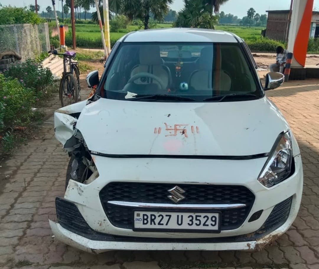 कार व बाइक की टक्कर में एक की मौत