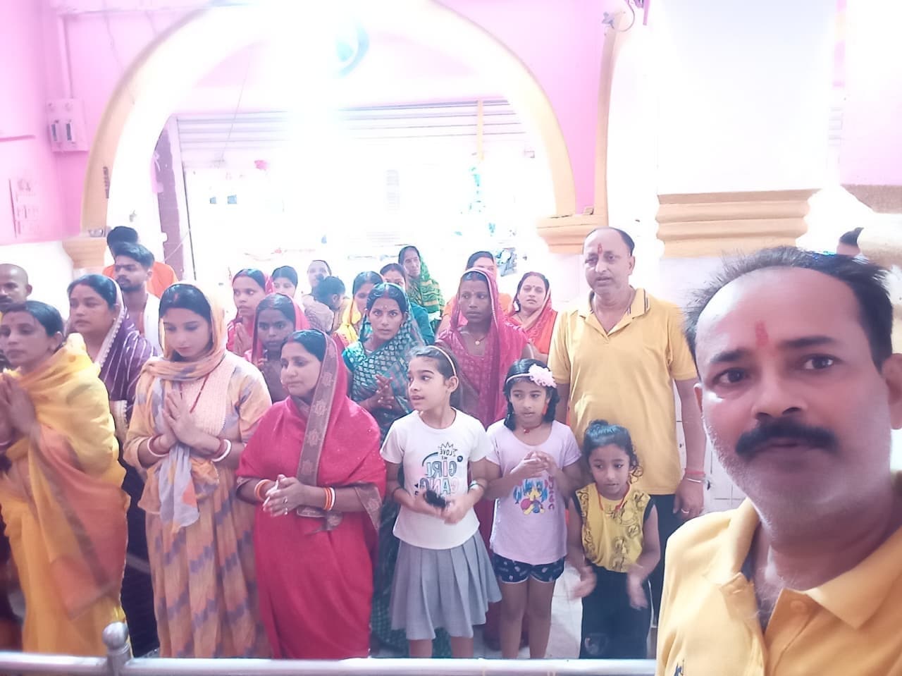 भक्तों ने की भवानी के चौथे स्वरूप मां कुष्मांडा की पूजा