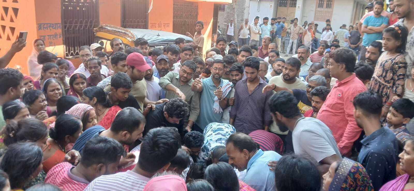 Darbhanga News: स्वर्ण व्यवसायी राहुल कुमार की हत्या से आक्रोशित लोगों ने चार घंटे तक जाम की दरभंगा- लहेरियासराय सड़क