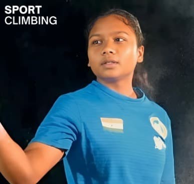 jogga purty create new national record in climbing : टीएसएएफ की जोगा पूर्ति ने बनाया राष्ट्रीय रिकॉर्ड