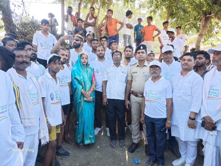 Samastipur News:नगर पंचायत मुसरीघरारी में मैराथन दौड़ का आयोजन