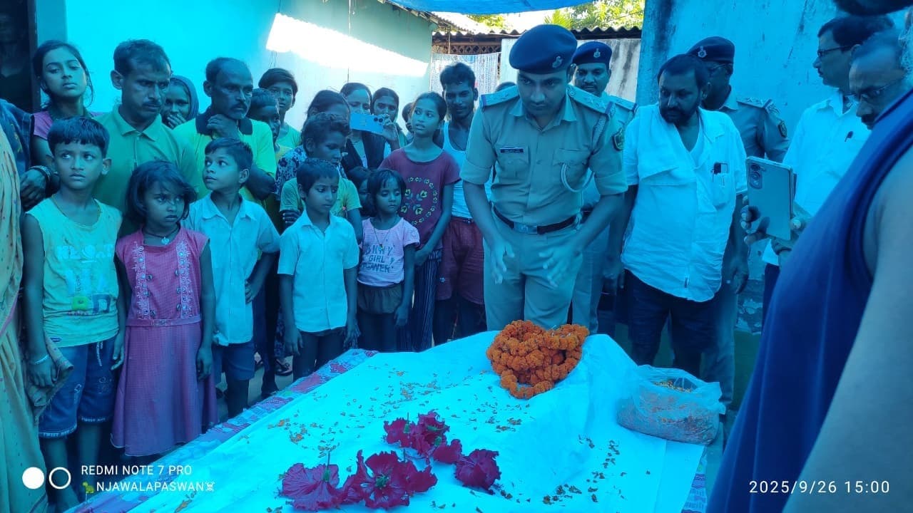 फलका में कार्यरत दफादार का आकस्मिक निधन