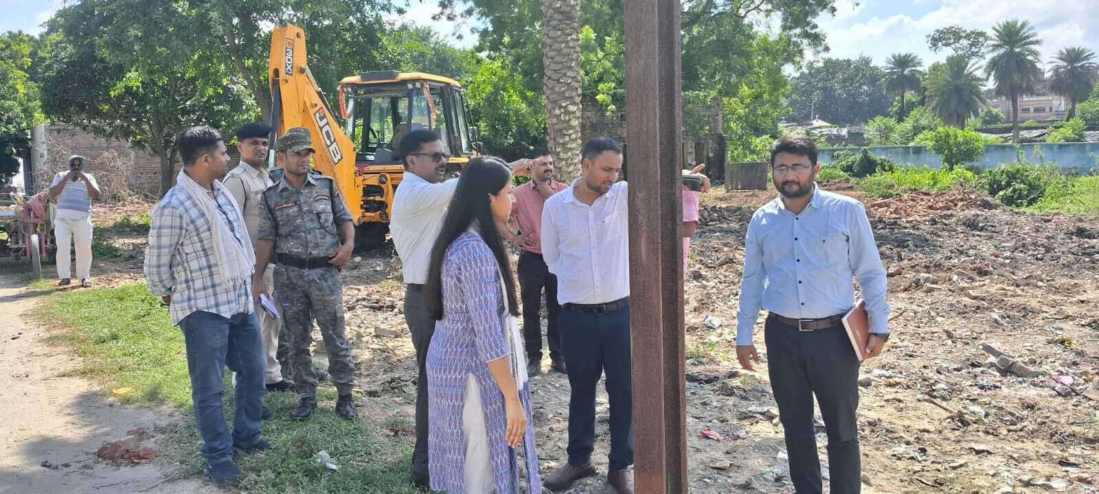 मुख्यमंत्री के कार्यक्रम को लेकर अधिकारियों ने बियाडा व गोल्फ कोर्स का लिया जायजा