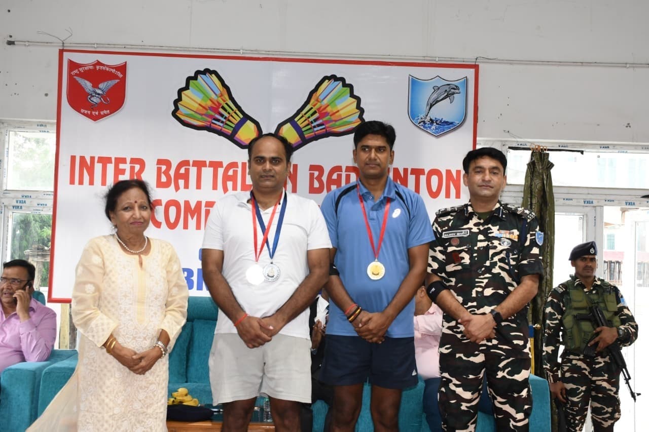 एसएसबी अंतर बटालियन बैडमिंटन प्रतियोगिता