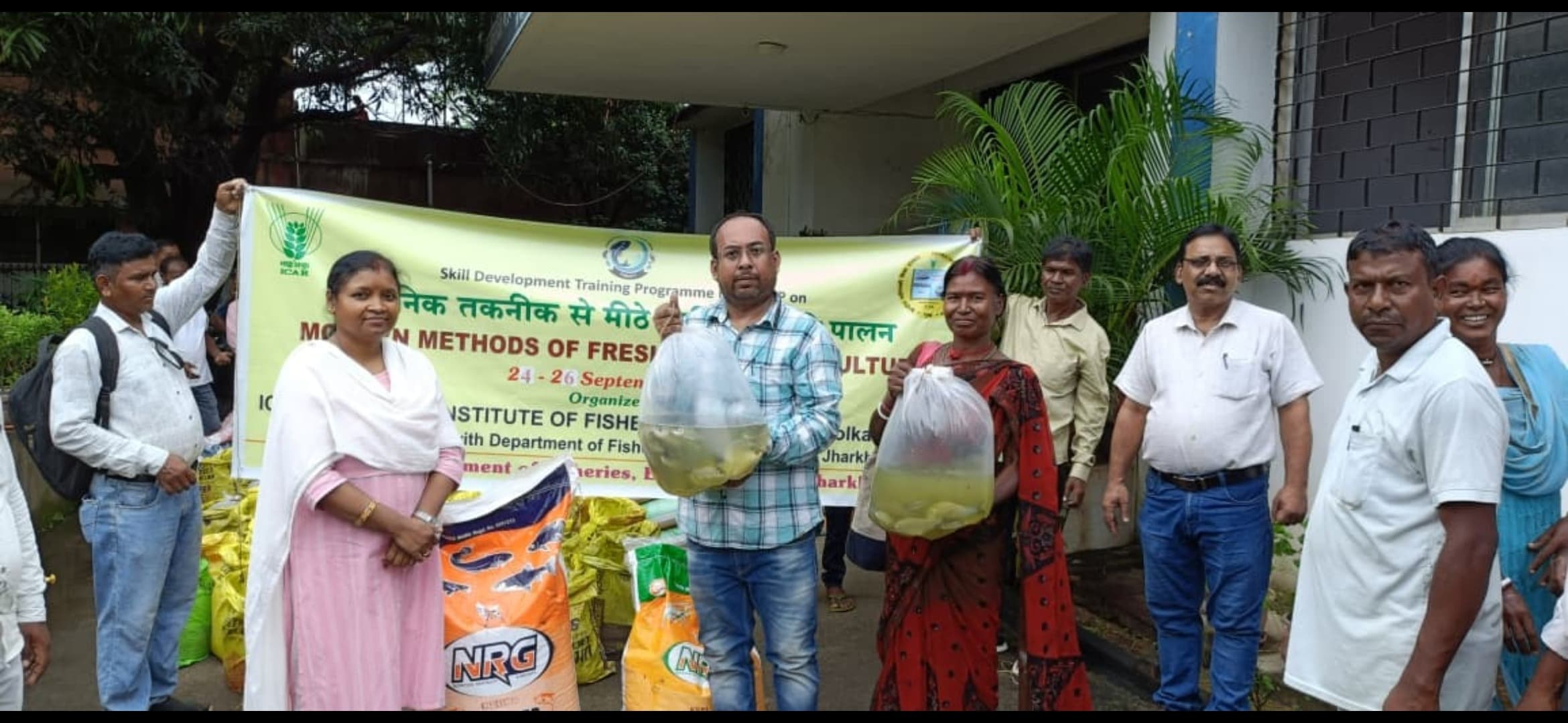 Jamshedpur News : आधुनिक तकनीक से मछली पालन पर तीन दिवसीय प्रशिक्षण संपन्न