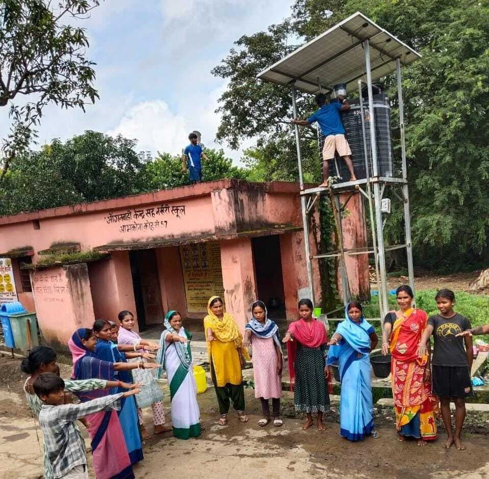 जिले में चला अपना पानी टैंक साफ करें अभियान